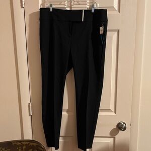 Alfani Black Straight Leg Pants